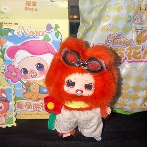 NOR Orange Plush Toy with Goggles